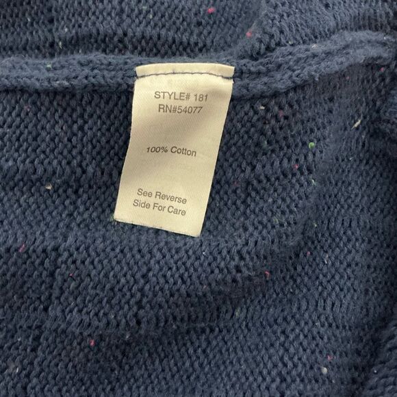 CAbi Duchess Blue Knit Long Cardigan size M - Picture 6 of 9